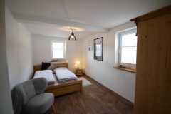 Ferienwohnung - Das erste Schlafzimmer